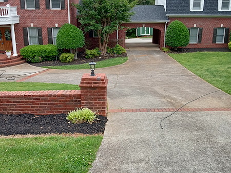 Driveway cleaning alpharetta remove oil stains rust and tire marks for good
